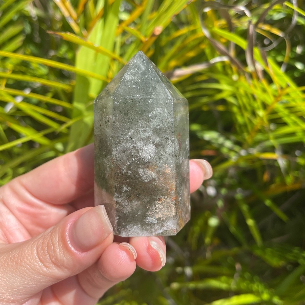 Garden Quartz Crystal Tower